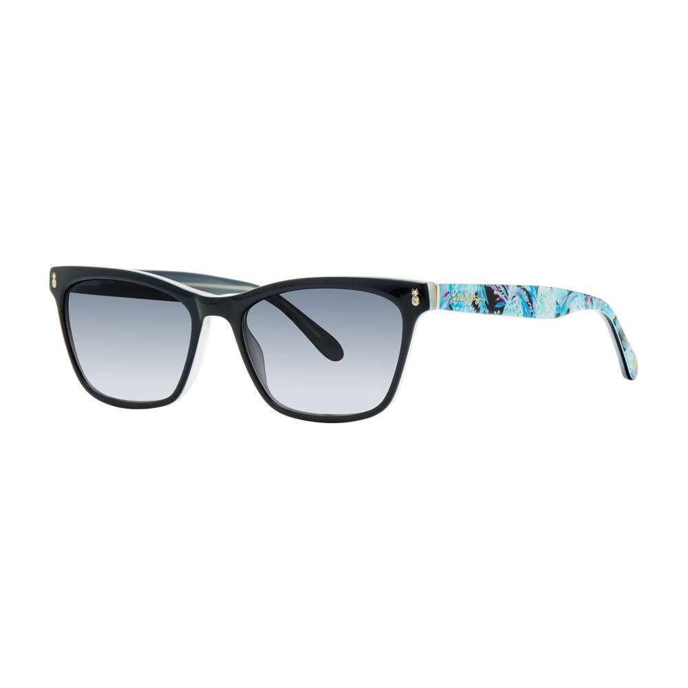 Lilly Pulitzer Lucca Sunglasses Navy 52mm